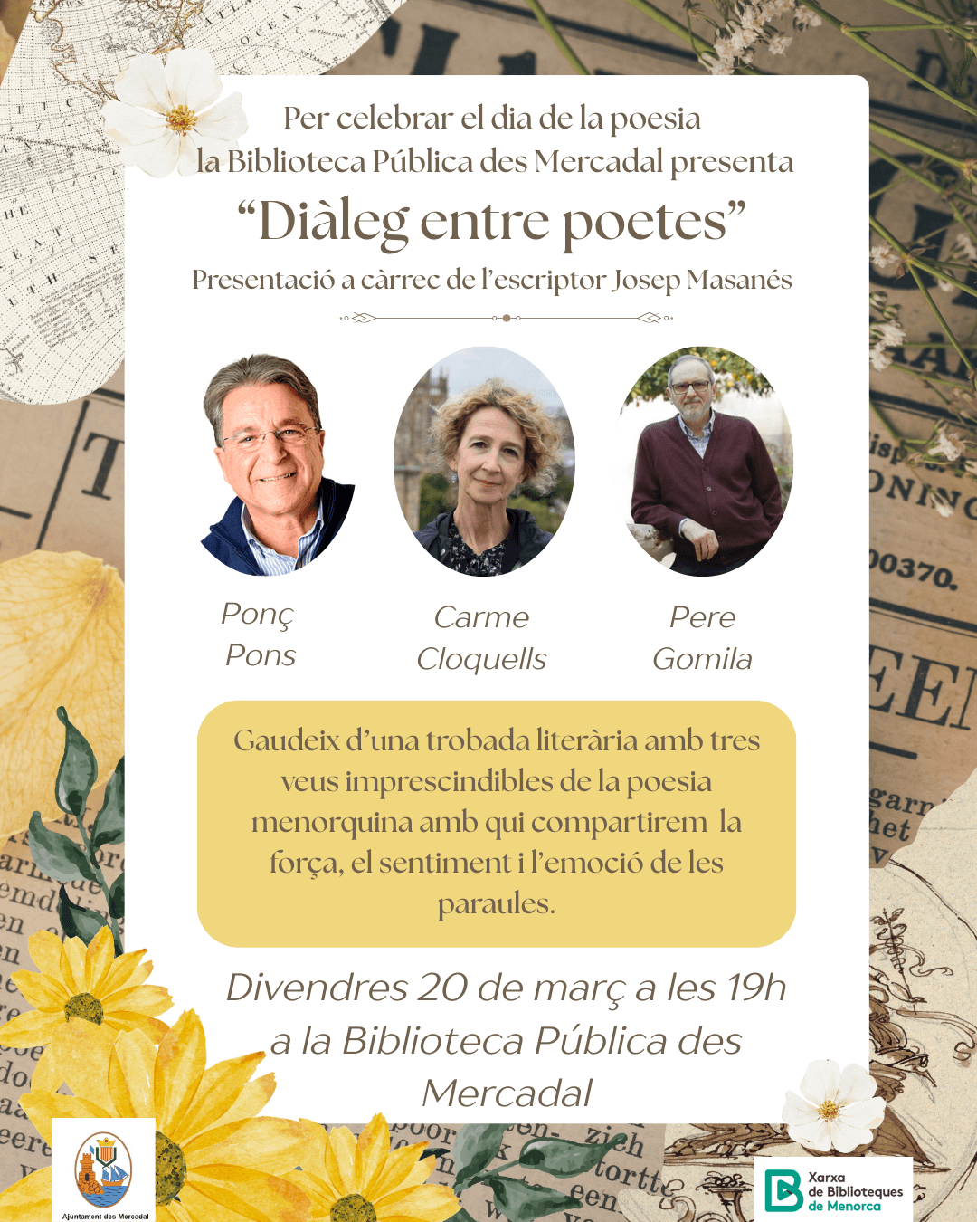 Diàleg entre poetes