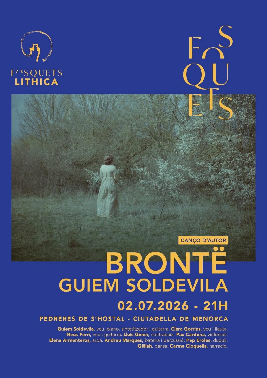 Fosquets Lithica: "Brontë" de Guiem Soldevila a les Pedreres de S'Hostal