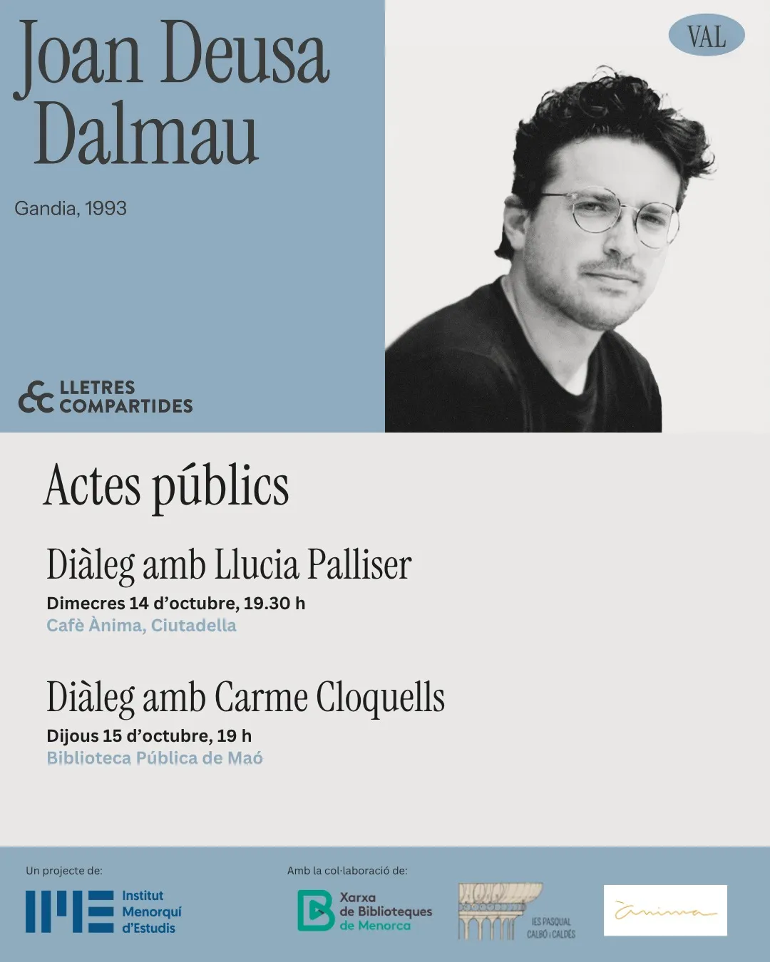 Diàleg amb el poeta Joan Deusa — Lletres Compartides