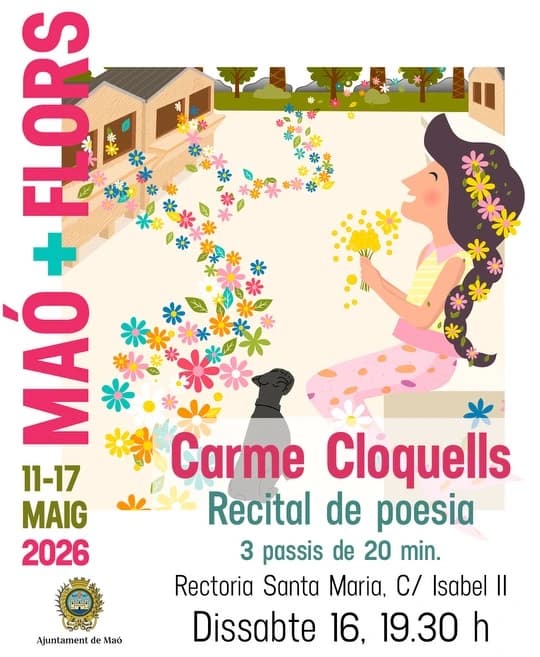 Maó + Flors 2026 — Recital de poesia "Herbari invisible"
